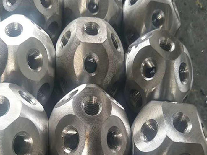 文山螺栓球网架杆件制作