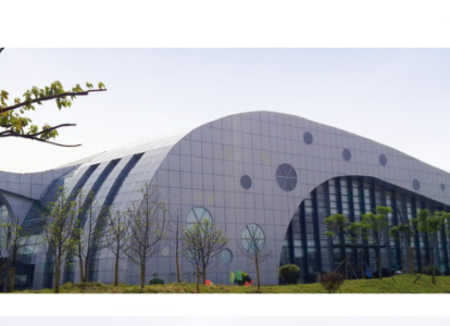 文山会议中心外景网架工程